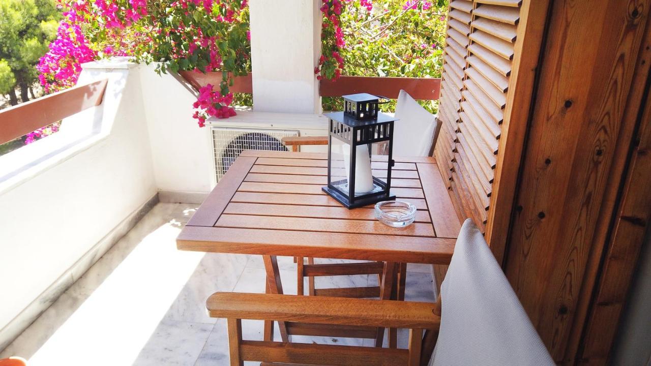 Fistiki Rooms Agia Marina  Ngoại thất bức ảnh